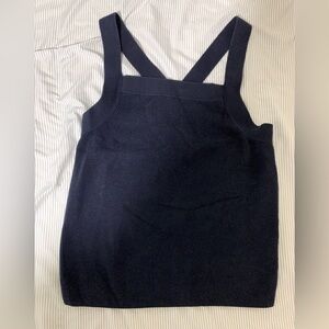 Banana Republic Navy Knit Tank Top
